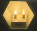 E14 3014 Golden pull tail lamp warm white LED Candle((3W E14 AC85-265V,3000-3500K,200-250LM)