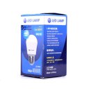 E27 5W LED bulb white painted aluminum(5W E27 AC90-260V,400-500LM)