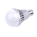 5730 E27 10W silver gray aluminum classic white LED bulb(10W E27 AC200-240V,700-900LM)