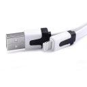 Noodle-like flat USB cable for Iphone5/5S/5C/mini ipad