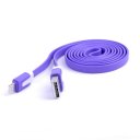 Noodle-like flat USB cable for Iphone5/5S/5C/mini ipad