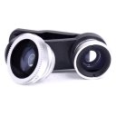 Universal Clip 3 in 1 Fisheye +Wide Angle +Macro Photo Lens For Iphone, HTC, Samsung etc