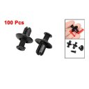 100 Pcs 8mm Hole Plastic Car Fender Rivets Panel Clip Screw Fastener for Toyota