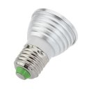 E27 3W Remote Control LED Bulb Light 16 Color Changing 85-240V