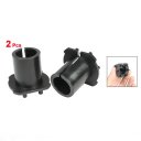 2 Pcs H7 HID Xenon Conversion Light Holder Adapter for Mazda 3 6