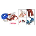 Auto Car 1200W RCA to RCA Audio Cable Amplifier Wires Kit