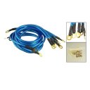 Auto Car Universal HKS Ground Grounding Wire Cable Kit Blue