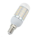 E14 5W 450-500LM Pure White 36 SMD 5050 LED Corn Light Bulbs AC85-265V