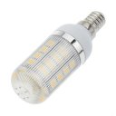 E14 5W 450-500LM Pure White 36 SMD 5050 LED Corn Light Bulbs AC85-265V