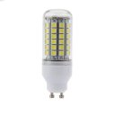 GU10 6W Pure White 69 SMD 5050 LED Corn Light Bulbs AC 110V