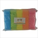 Car Colored Cotton Cleaning Sponge Pad (5-pieces)