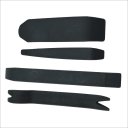 Convenient ABS Car Stereo Dismantle Tool Set - Black (4 PCS)