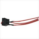 KCD4 4 Cables Switch for Car - Red