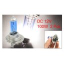 2 Pcs Warm White H7 Halogen Bulb Daytime Running Lamp Fog Light Headlamp 100W