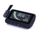 ifound Updated 2nd Gen ActiSafety Multi Car HUD Vehicle-mounted Head Up Display System OBD II Univer