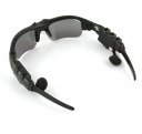 Bluetooth + FM radio-Headset Sunglasses Mp3 Player-2GB