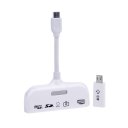 for Samsung HTC 5 in 1 MHL to HDMI Connection Kit-White