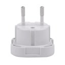 EU to UK Power Plug Converter Adapter with safety shutter