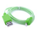 1m flat New High Quality USB Cable for IPhone5/5S/5C/mini Ipad