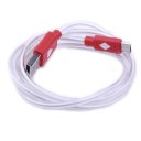 1M micro USB cable Charger 10 FT Cable Sync Charge for Samsung- white+ pink