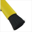 Car Air Flower Vent Keyboard Dust Cleaning Retractable Brushes Yellow Blue