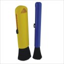 Car Air Flower Vent Keyboard Dust Cleaning Retractable Brushes Yellow Blue