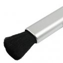 Vehicle Auto Dust Retractable Cleaning Tool Brush Silver Tone