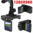 1280x960 2" HD Mini Car DVR Vehicle IR Night Digital Video Recorder Camera Camcorder