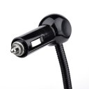 Bluetooth Handsfree Car Kit LCD for mobile phones FM transmitter black