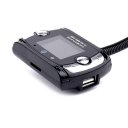 Bluetooth Handsfree Car Kit LCD for mobile phones FM modulator black