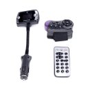 Bluetooth Handsfree Car Kit LCD for mobile phones FM modulator black