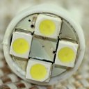 2 Car Auto 4 LED Wedge Light T10 W3W W5W Side Corner Turn Signal Lamp 3528 White