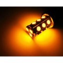 2pcs T20 18-LED 5050 SMD Car Turn Signal Light Lamp 12V 7440 7441 Amber Yellow