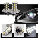 2x H4 18-LED 5050 SMD Car Vehicle Fog/Head Light Lamp 12V DC White Long Life