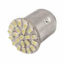 2pcs 1157 22-LED 1206 SMD T25 S25 Auto Corner Brake Light Lamp Pure White 12V