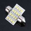 2x 16-LED 3528 SMD Car Auto Interior Dome Light Bulb 31mm White 12V DC Wholesale