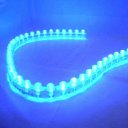 Flexible Car Truck Motorbike Motor Strip Light Blue Waterproof 48 LED Lamp 48CM