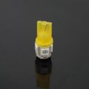 2x Car 5-LED T10 194 Turn Signal Bulb Lamp Ceiling Light Yellow Amber DC 12V W5W