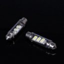 10x 6 LED 3528 White Festoon Bulb Car Interior Light Lamp Reliable 41mm x 10mm