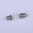 2pcs 6-LED 3528-SMD Red Car Festoon Door Side Marker Light Bulb 41mm 3423 3425