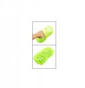 Microfiber Chenille Yellow Green Car Auto Washing Sponge Pad