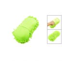 Microfiber Chenille Yellow Green Car Auto Washing Sponge Pad