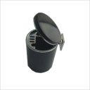 Black Plastic Smokeless Cigarette Ashtray Holder for Auto Car