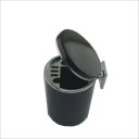 Black Plastic Smokeless Cigarette Ashtray Holder for Auto Car