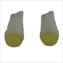 T10 1W 20~25lm LED White Light Car Clearance Lamp - (2 PCS / 12V)