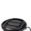 Hot Black Water-proof Anti-scratch Front Camera Lens Cap Cover 8 Sizes Optional