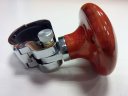 Wood Style Plastic Metal Steering Wheel Aid Power Handle Safety Spinner Knob