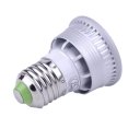 3W E27 COB Warm white spotlight 85-265V Silver