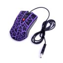 Carpo C4 wired gaming mouse Noiseless Anti-skid wheel adjustable DPI 2400 spider man