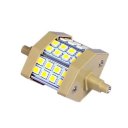 R7S 24-LED Flood Spot Light Bulb Lamp Warm White 78mm 120V 230V Replacement Top